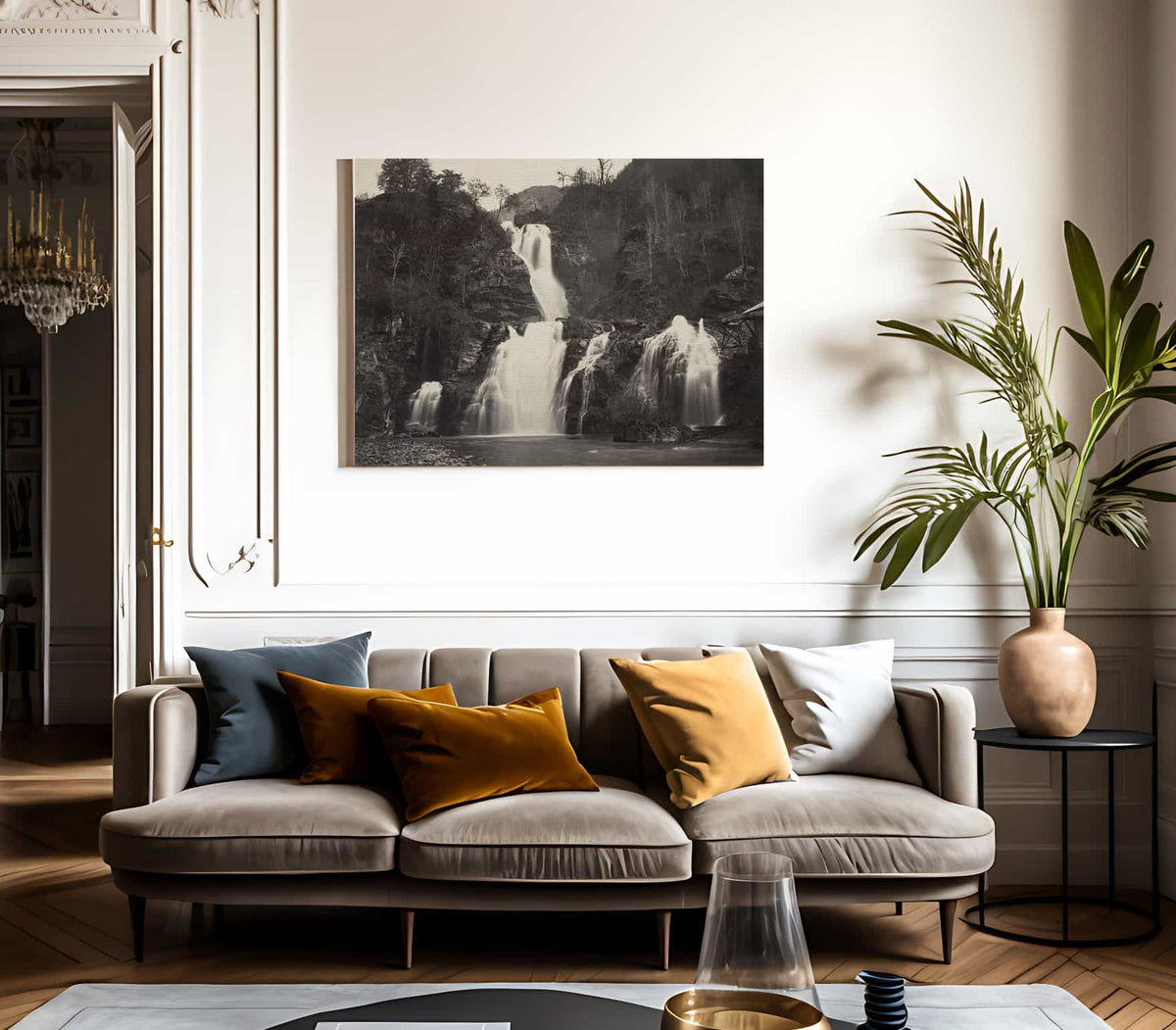 Falls Of The Reichenbach By Adolphe Braun Phoenix 4x3