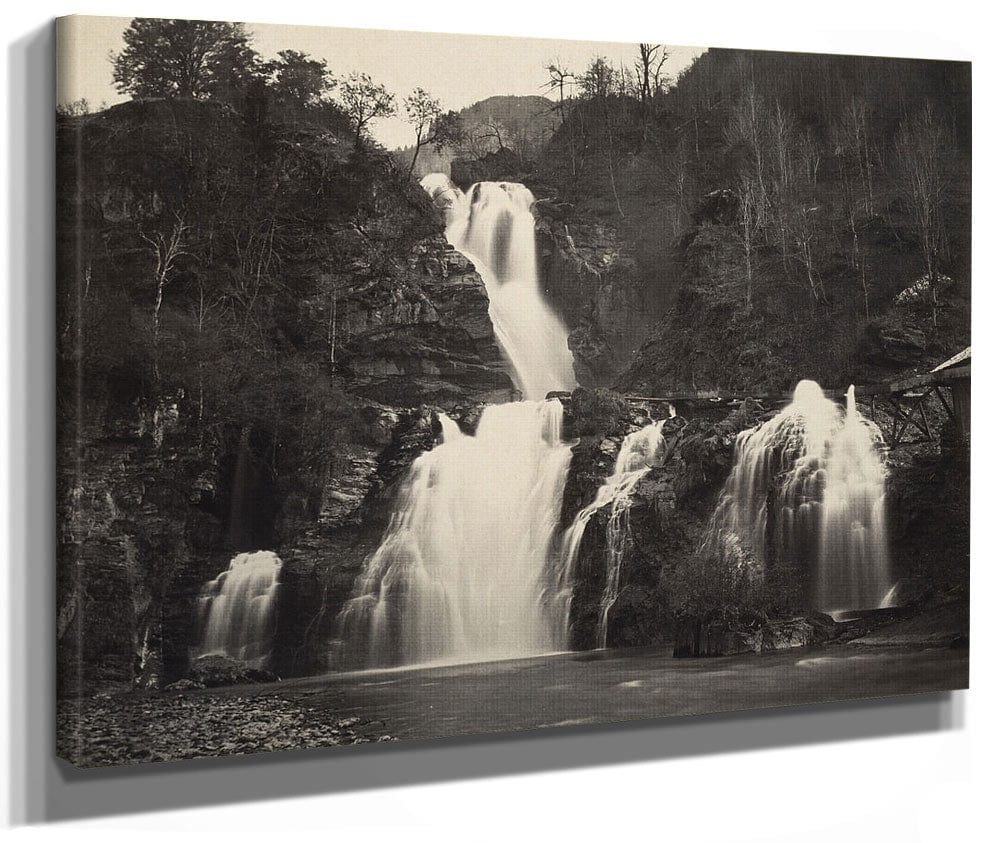 Falls Of The Reichenbach By Adolphe Braun Phoenix 4x3