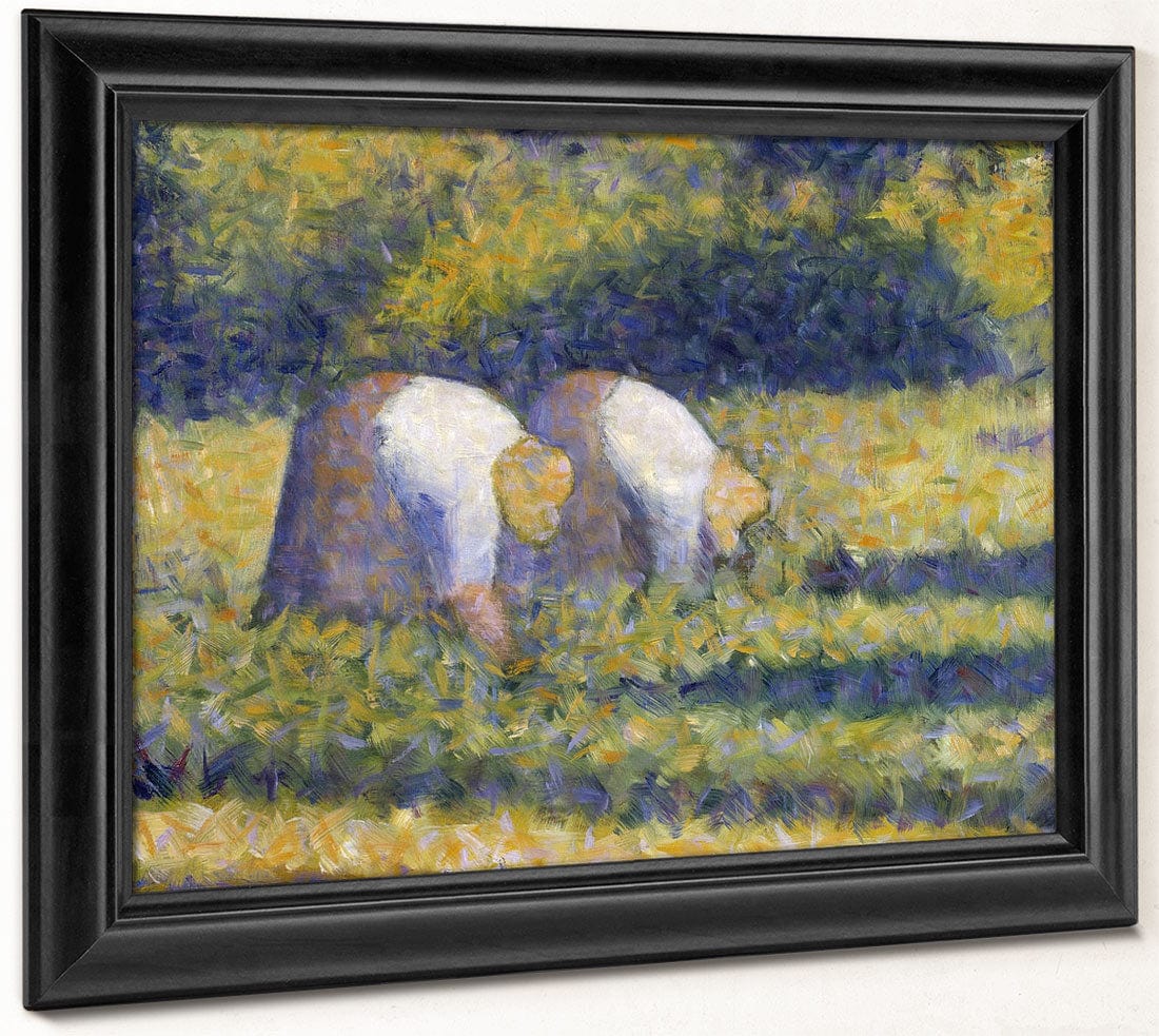 Farm Women At Work (Paysannes Au Travail) By Georges Pierre Seurat Phoenix 4x3