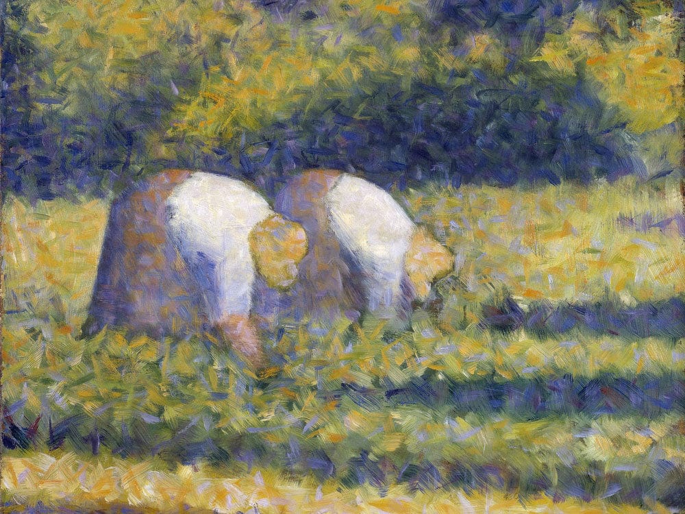 Farm Women At Work (Paysannes Au Travail) By Georges Pierre Seurat Phoenix 4x3