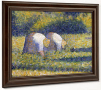 Farm Women At Work (Paysannes Au Travail) By Georges Pierre Seurat Phoenix 4x3