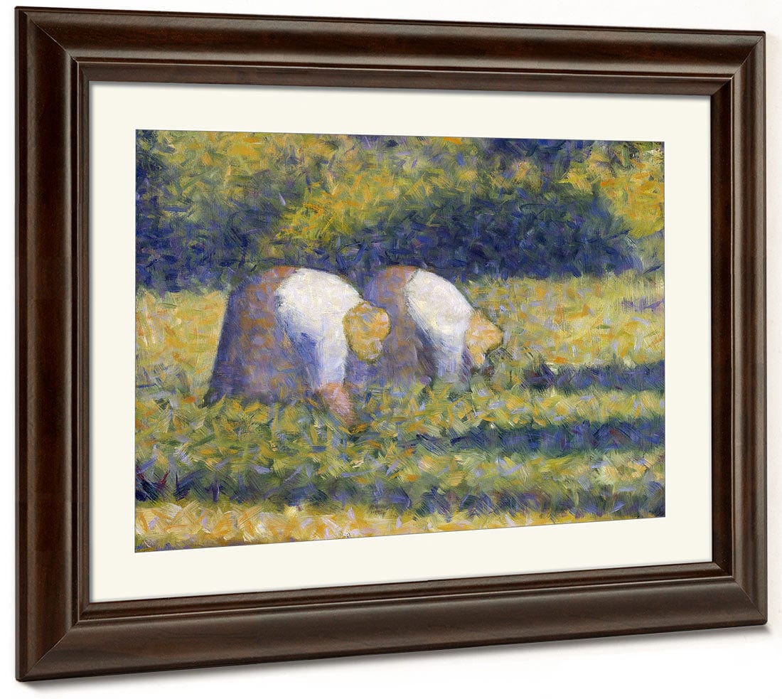 Farm Women At Work (Paysannes Au Travail) By Georges Pierre Seurat Phoenix 4x3