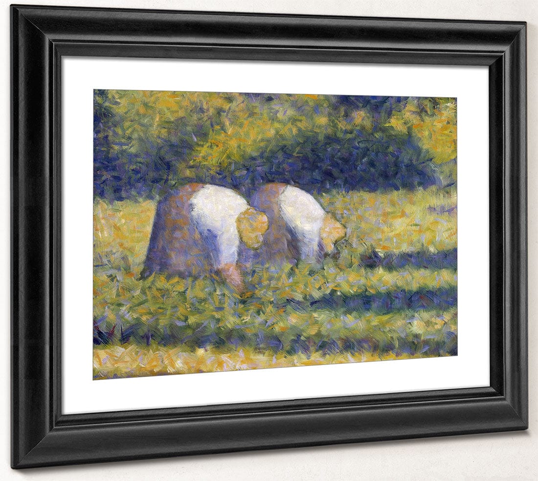 Farm Women At Work (Paysannes Au Travail) By Georges Pierre Seurat Phoenix 4x3