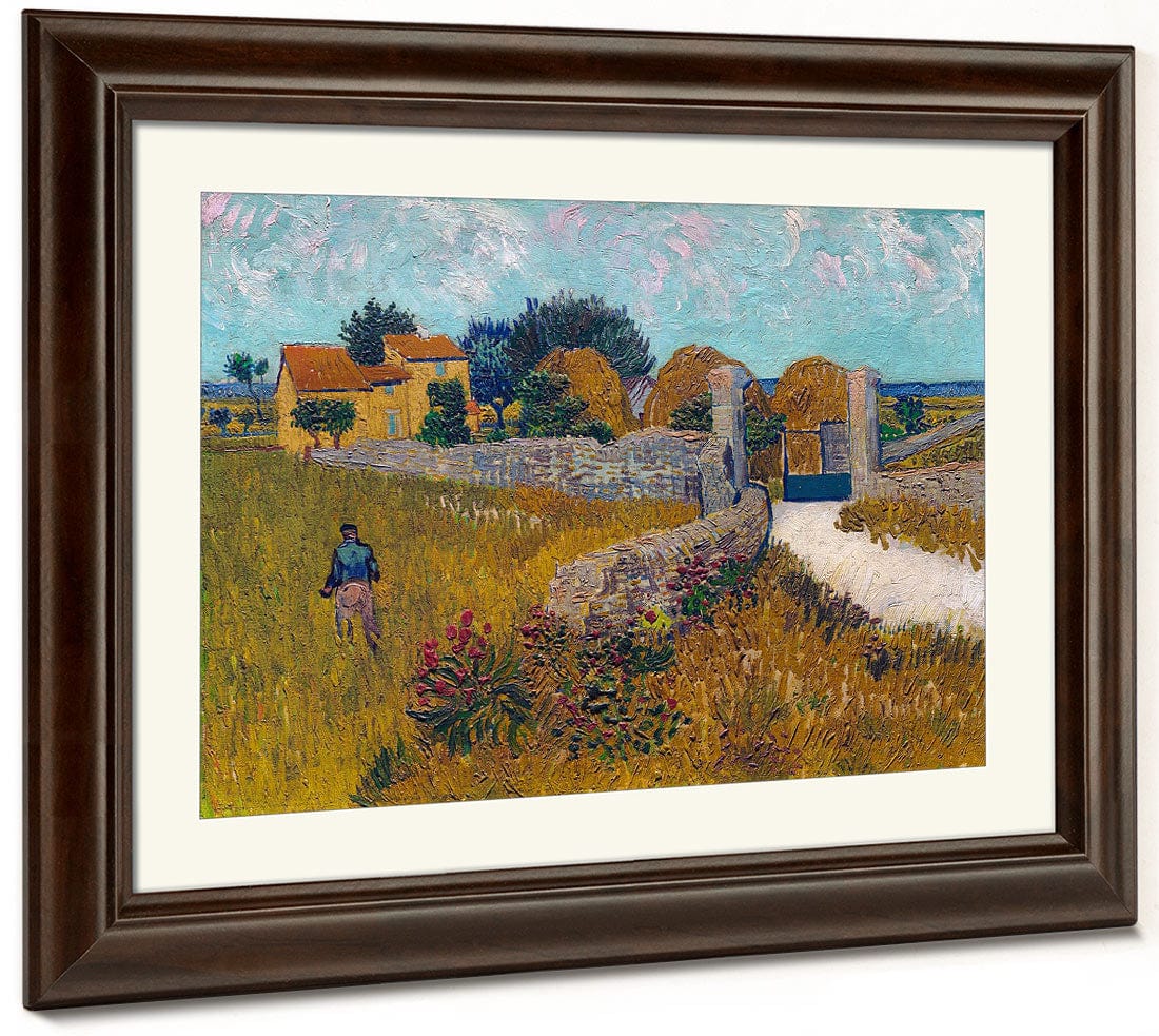 Farmhouse In Provence By Vincent Van Gogh Phoenix 4x3