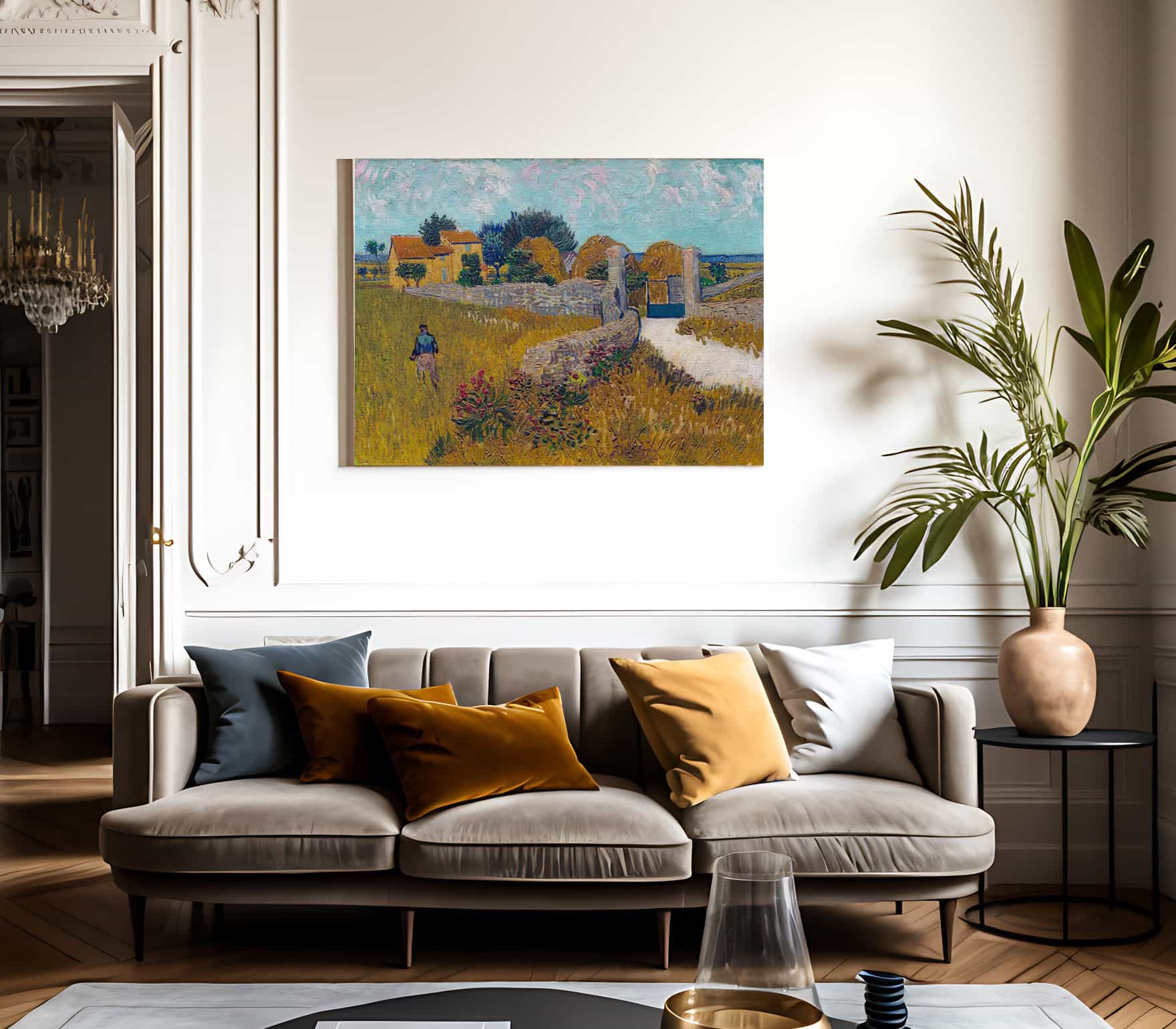 Farmhouse In Provence By Vincent Van Gogh Phoenix 4x3