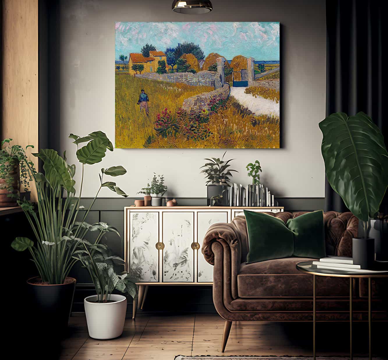 Farmhouse In Provence By Vincent Van Gogh Phoenix 4x3