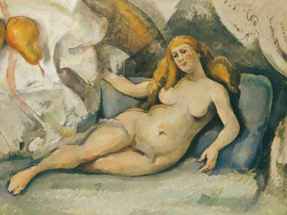 Female Nude On A Sofa By Paul Cezanne Phoenix 4x3