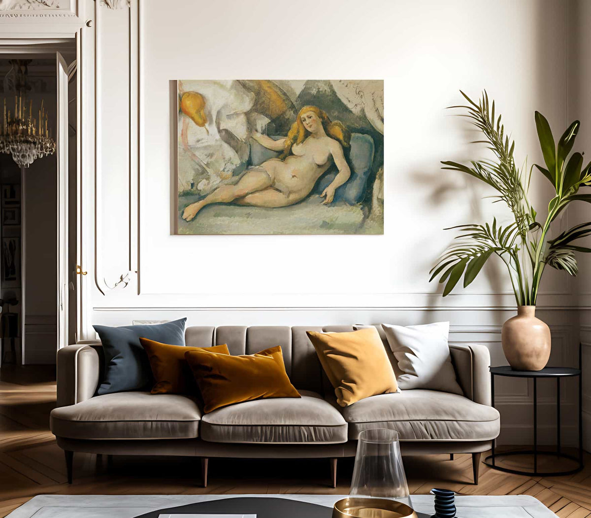 Female Nude On A Sofa By Paul Cezanne Phoenix 4x3