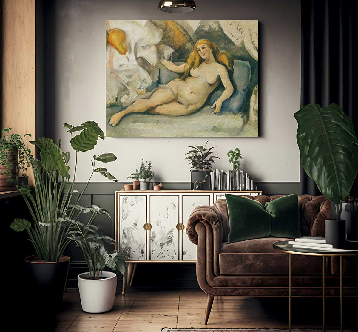 Female Nude On A Sofa By Paul Cezanne Phoenix 4x3