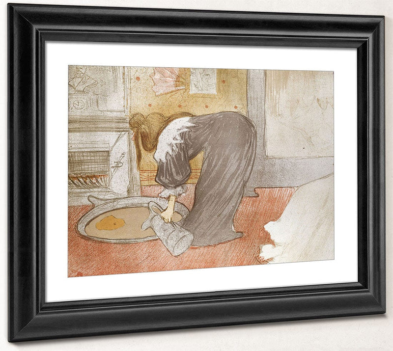Femme Au Tu (Woman With Washtub) By Henri Marie Raymond De Toulouse Lautrec Monfa Phoenix 4x3