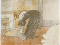 Femme Au Tub (Woman In The Bath), From The Elles Series By Henri Marie Raymond De Toulouse Lautrec Monfa Phoenix 4x3