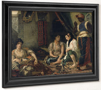 Femmes D'alger Dans Leur Appartement By Ferdinand Victor Eugene Delacroix Phoenix 4x3