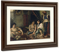 Femmes D'alger Dans Leur Appartement By Ferdinand Victor Eugene Delacroix Phoenix 4x3