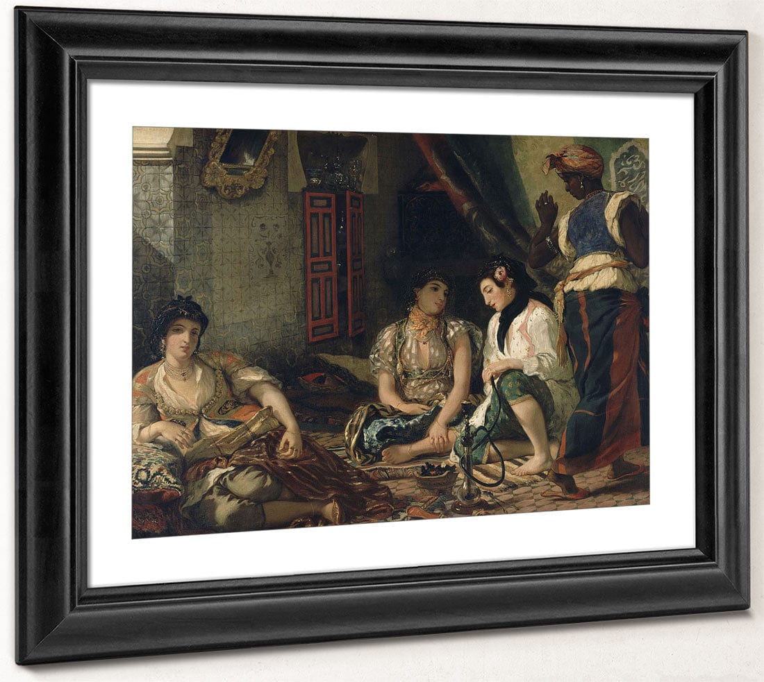 Femmes D'alger Dans Leur Appartement By Ferdinand Victor Eugene Delacroix Phoenix 4x3