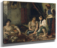 Femmes D'alger Dans Leur Appartement By Ferdinand Victor Eugene Delacroix Phoenix 4x3