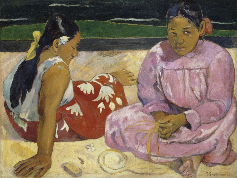 Femmes De Tahiti Ou Sur La Plage By Paul Gauguin Phoenix 4x3