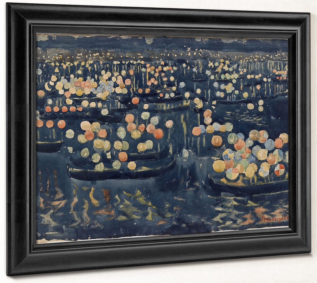 Festa Del Redentore By Maurice Brazil Prendergast Phoenix 4x3