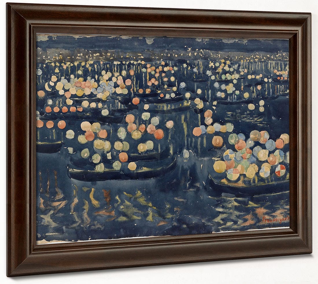 Festa Del Redentore By Maurice Brazil Prendergast Phoenix 4x3