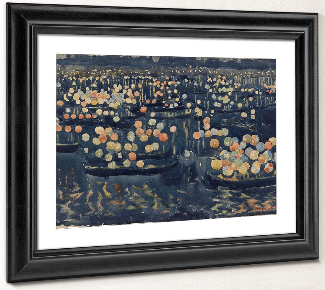 Festa Del Redentore By Maurice Brazil Prendergast Phoenix 4x3