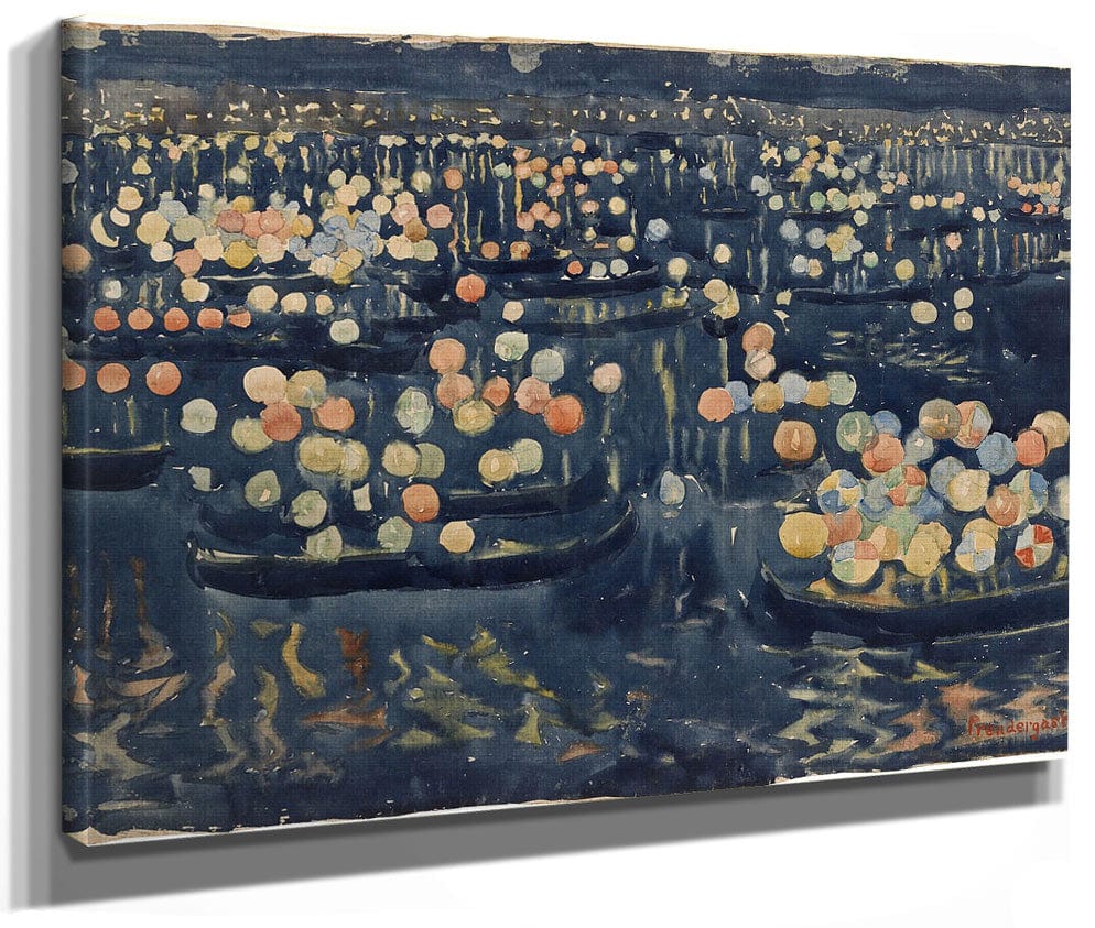 Festa Del Redentore By Maurice Brazil Prendergast Phoenix 4x3