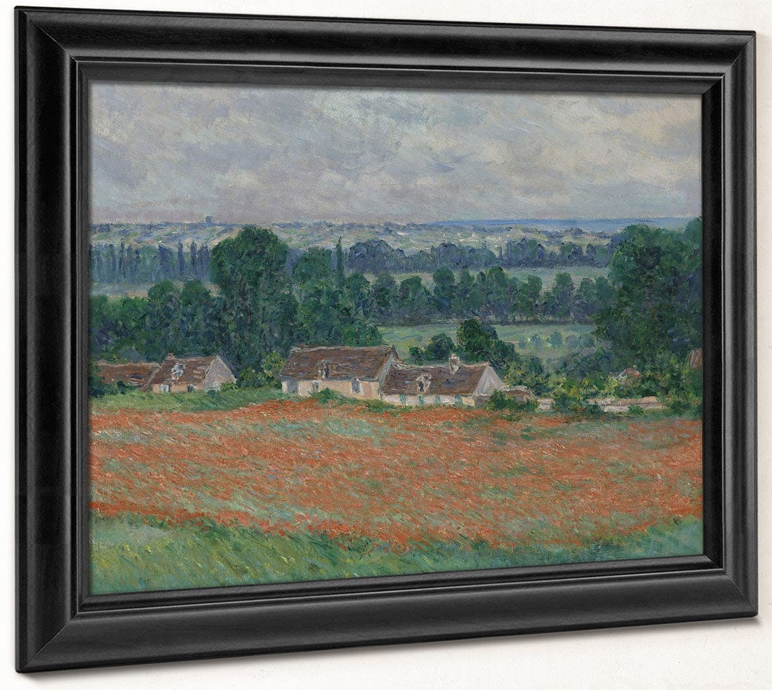 Field Of Poppies, Giverny By Claude Monet Phoenix 4x3
