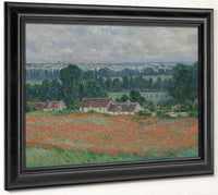 Field Of Poppies, Giverny By Claude Monet Phoenix 4x3