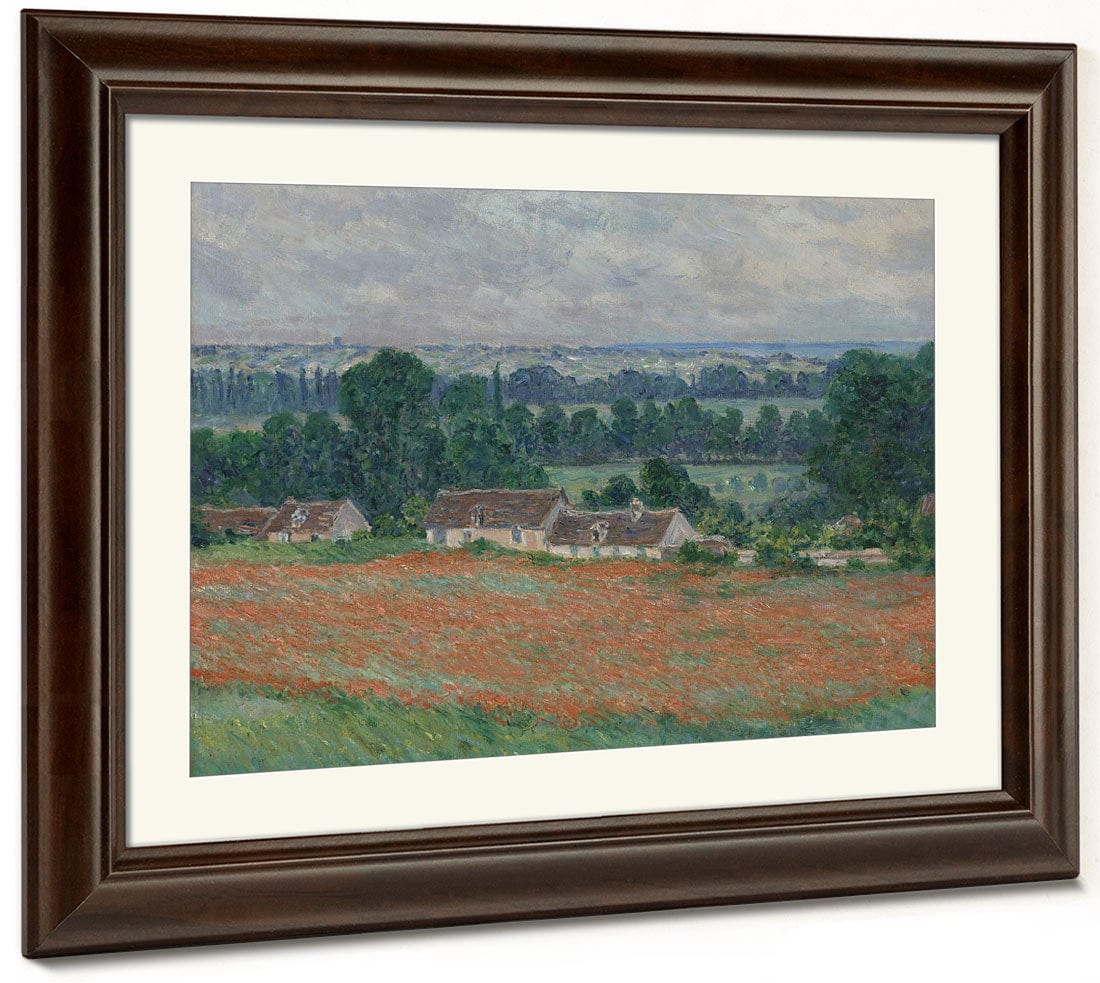 Field Of Poppies, Giverny By Claude Monet Phoenix 4x3