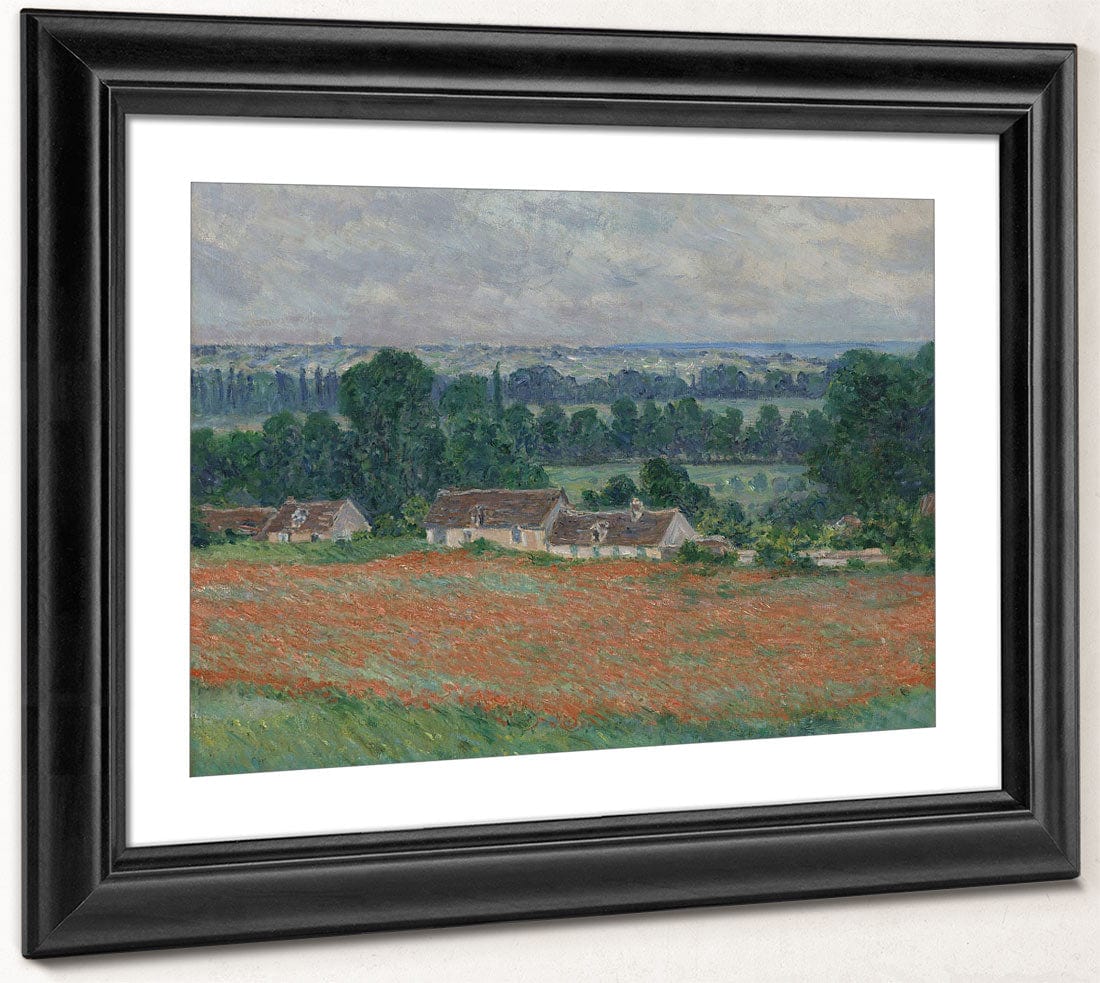 Field Of Poppies, Giverny By Claude Monet Phoenix 4x3