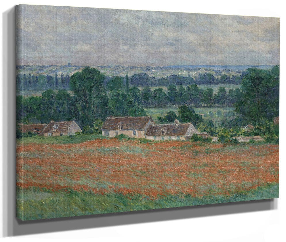 Field Of Poppies, Giverny By Claude Monet Phoenix 4x3