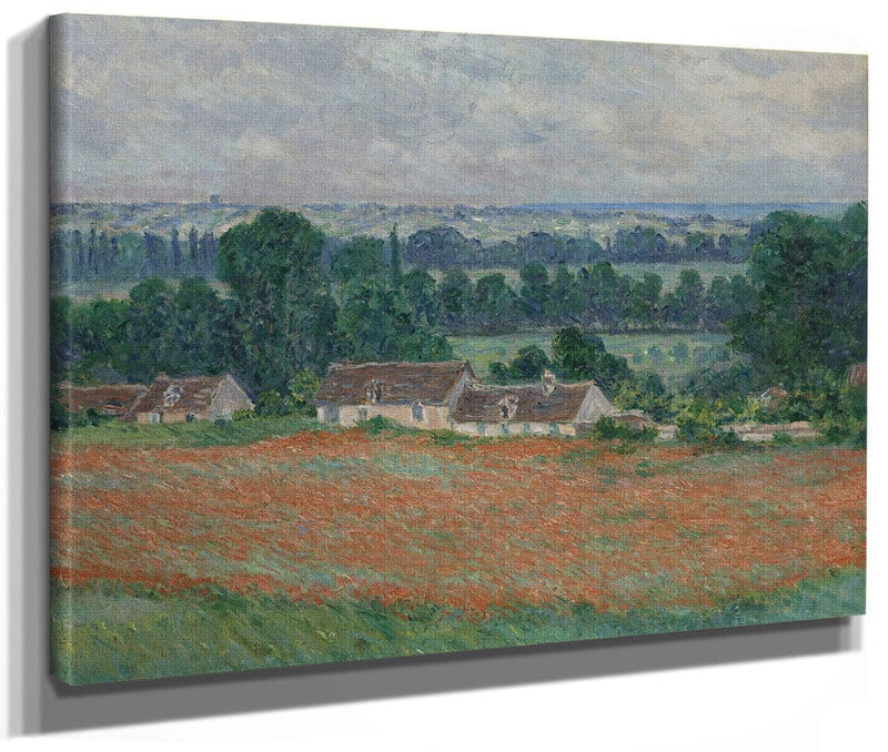 Field Of Poppies, Giverny By Claude Monet Phoenix 4x3