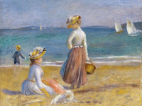 Figures On The Beach 1 By Pierre Auguste Renoir Phoenix 4x3