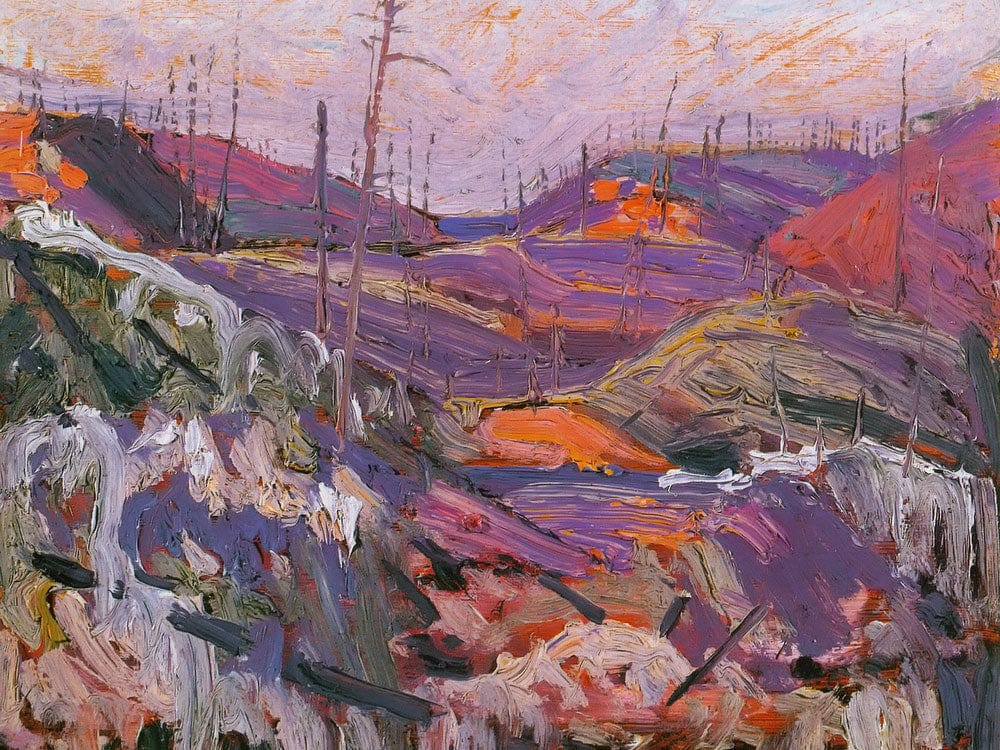 Fire Swept Hills By Tom Thomson Phoenix 4x3