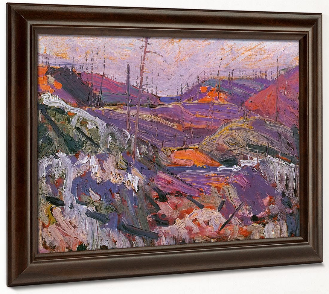 Fire Swept Hills By Tom Thomson Phoenix 4x3