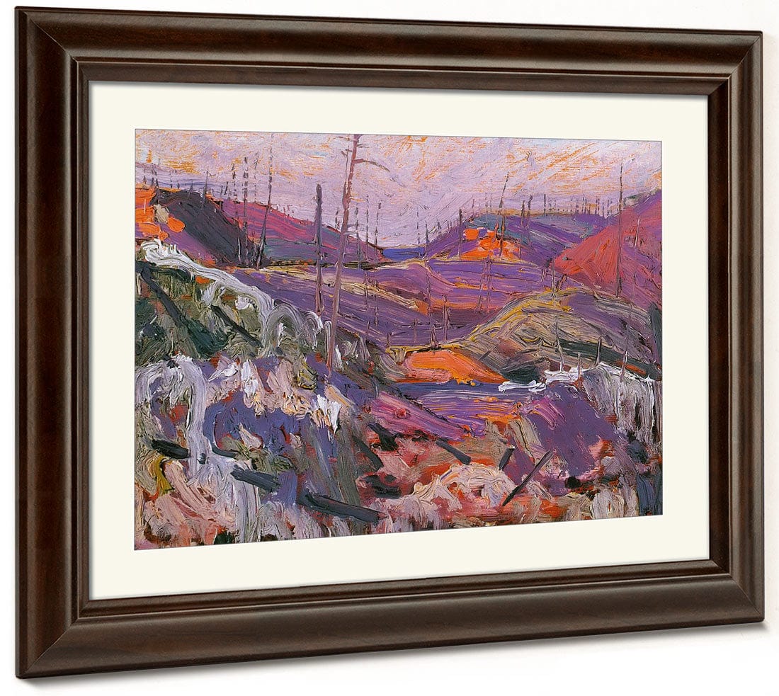 Fire Swept Hills By Tom Thomson Phoenix 4x3