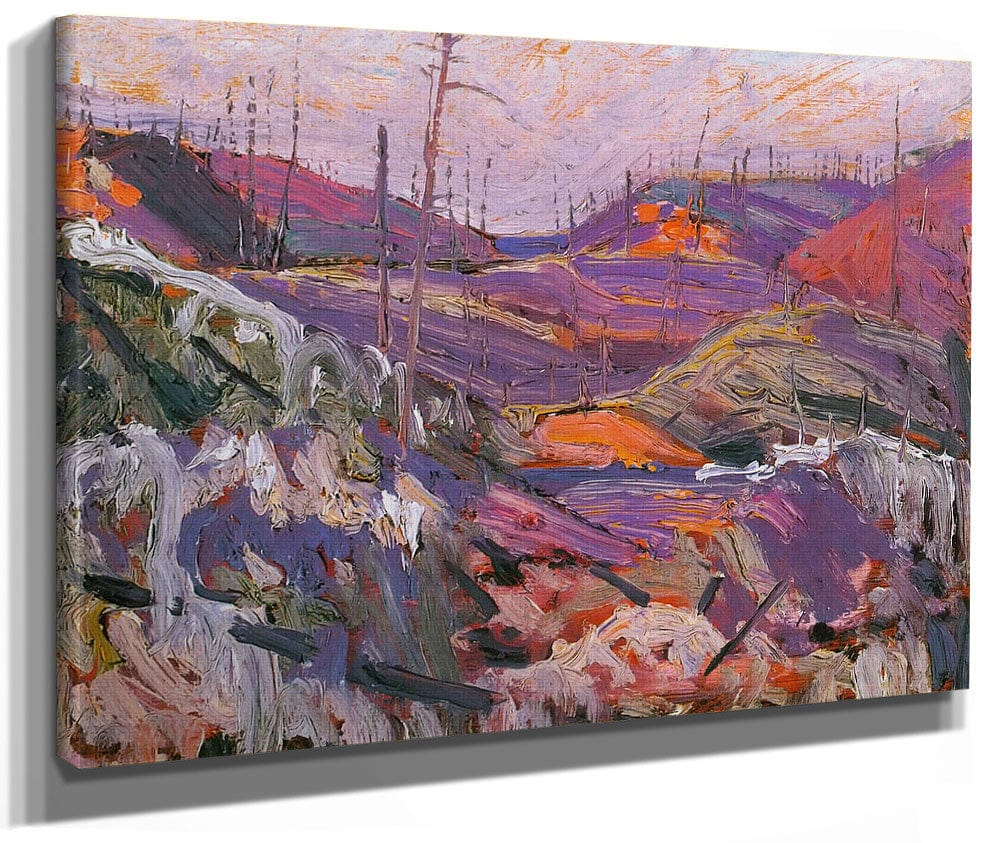 Fire Swept Hills By Tom Thomson Phoenix 4x3