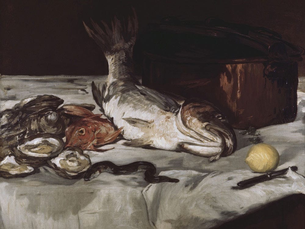 Fish (Still Life) By Edouard Manet Phoenix 4x3