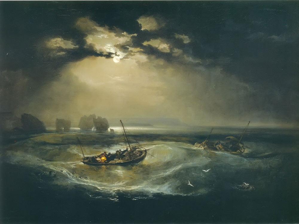 Fisherman At Sea (The Cholmeley Sea Piece) By Jwm Turner Phoenix 4x3