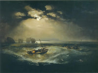 Fisherman At Sea (The Cholmeley Sea Piece) By Jwm Turner Phoenix 4x3