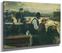 Fishing For Lafayettes 1908 By John Sloan Phoenix 4x3