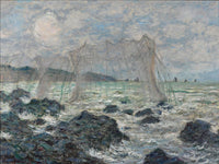 Fishing Nets At Pourville By Claude Monet Phoenix 4x3