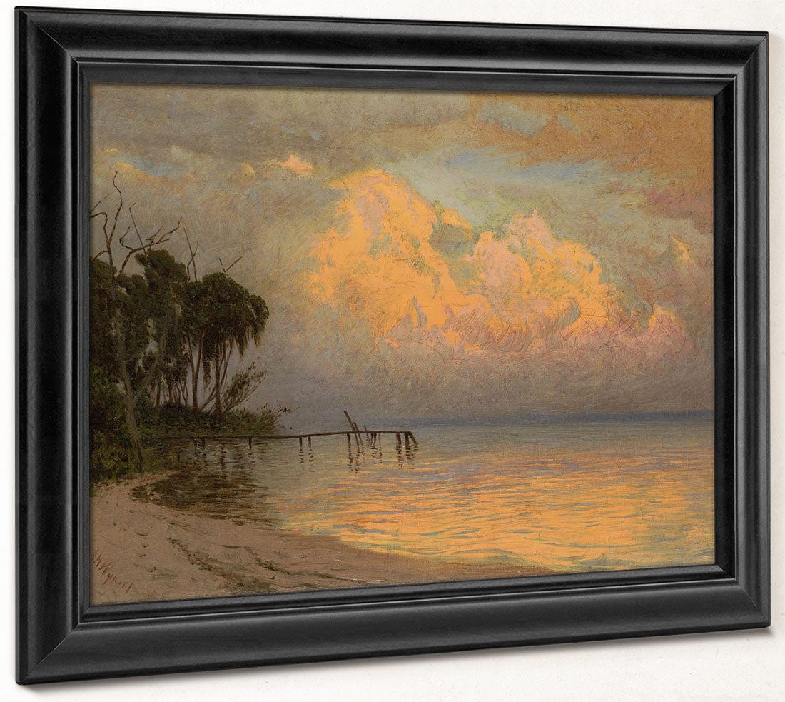 Florida Sunset, C. 1885 1892 By Alexander Helwig Wyant Phoenix 4x3