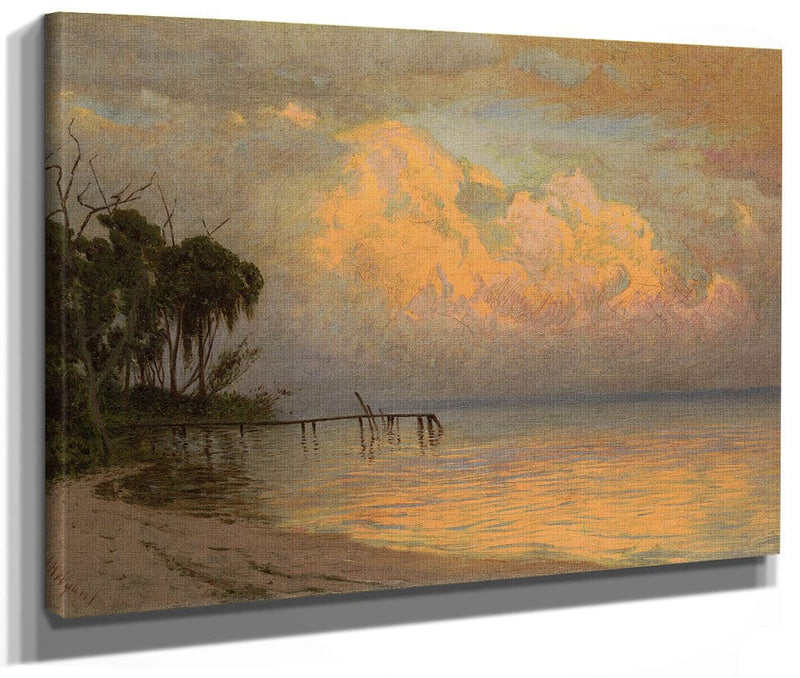 Florida Sunset, C. 1885 1892 By Alexander Helwig Wyant Phoenix 4x3
