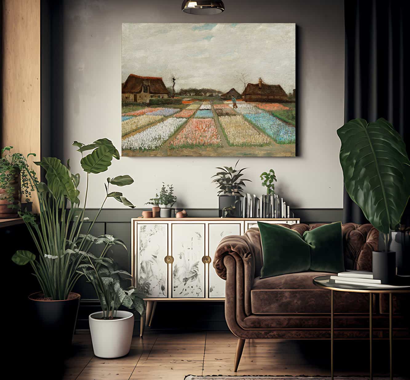 Flower Beds In Holland By Vincent Van Gogh Phoenix 4x3
