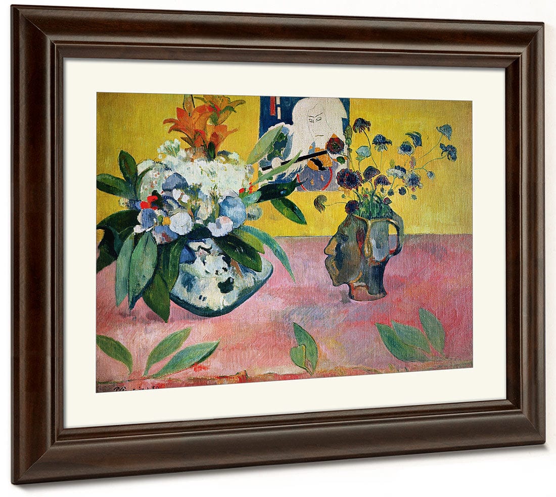 Flowers And A Japanese Print By Paul Gauguin Phoenix 4x3