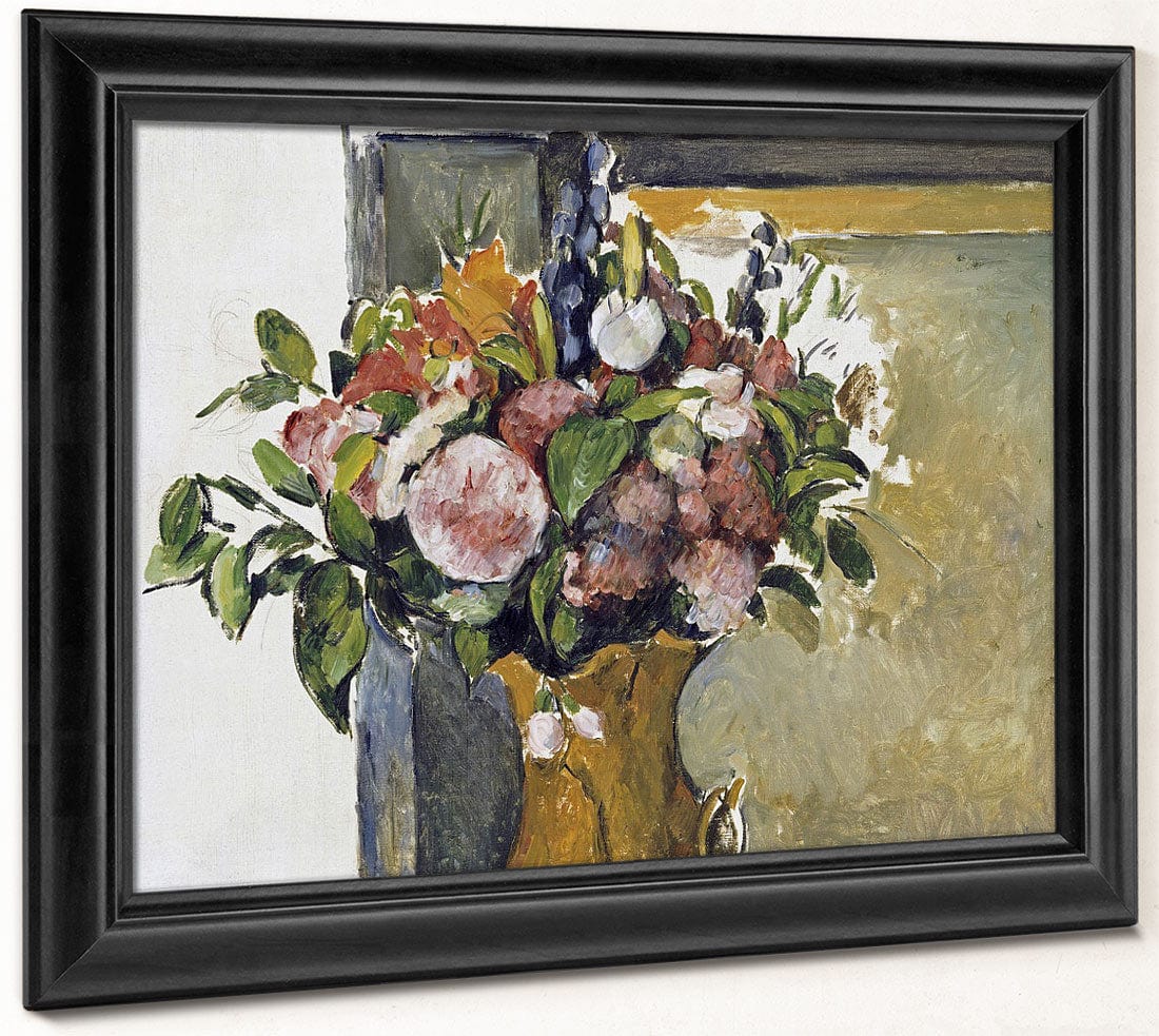 Flowers In A Vase 1 By Paul Cezanne Phoenix 4x3