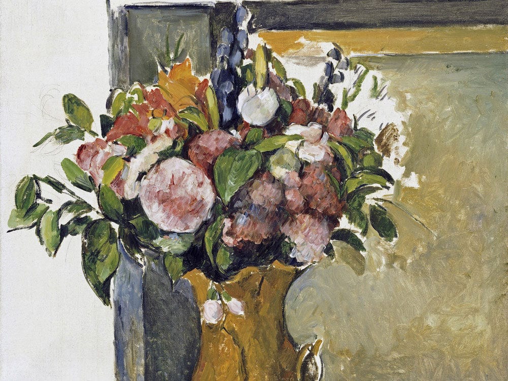 Flowers In A Vase 1 By Paul Cezanne Phoenix 4x3