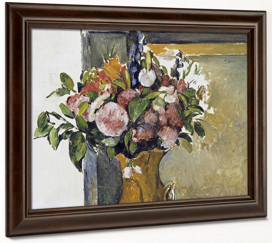 Flowers In A Vase 1 By Paul Cezanne Phoenix 4x3