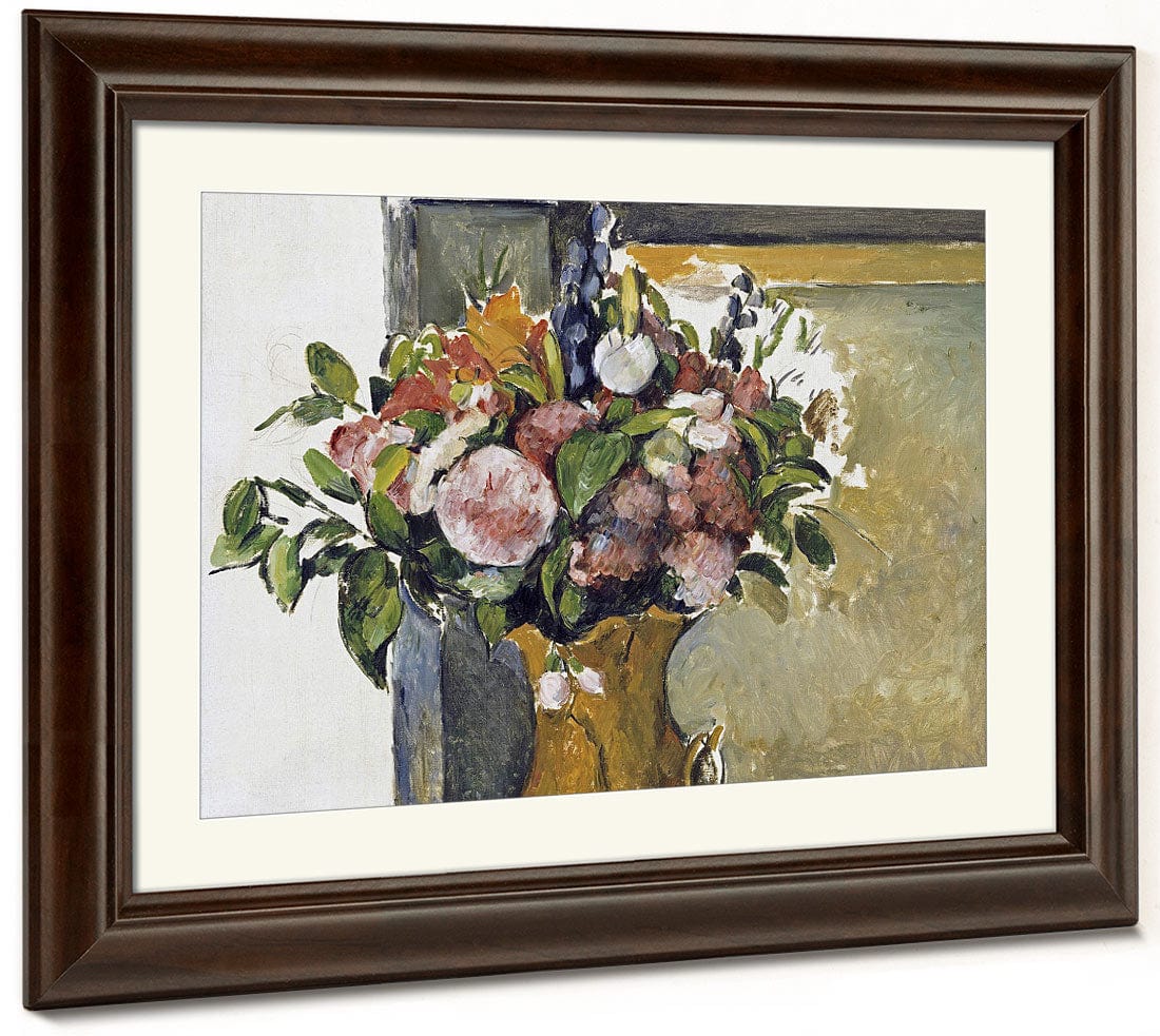 Flowers In A Vase 1 By Paul Cezanne Phoenix 4x3