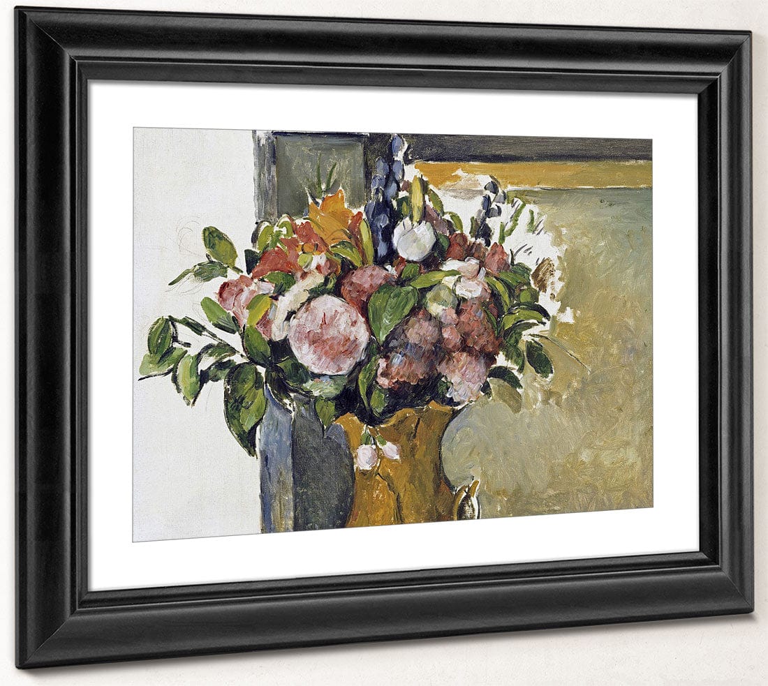 Flowers In A Vase 1 By Paul Cezanne Phoenix 4x3