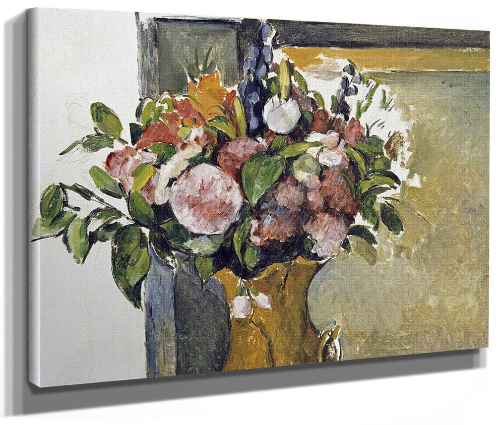 Flowers In A Vase 1 By Paul Cezanne Phoenix 4x3